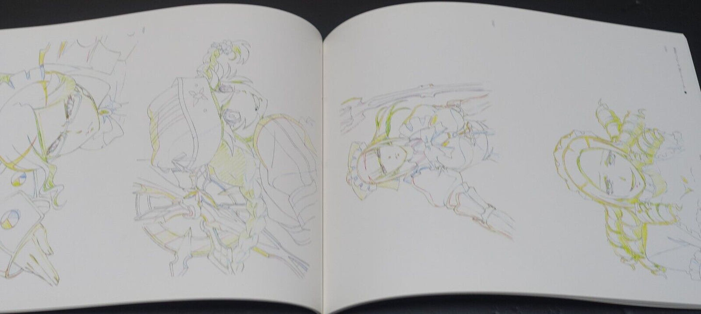 MAD HOUSE Animation Overlord 3 Story Board & Key Frame Art Book 