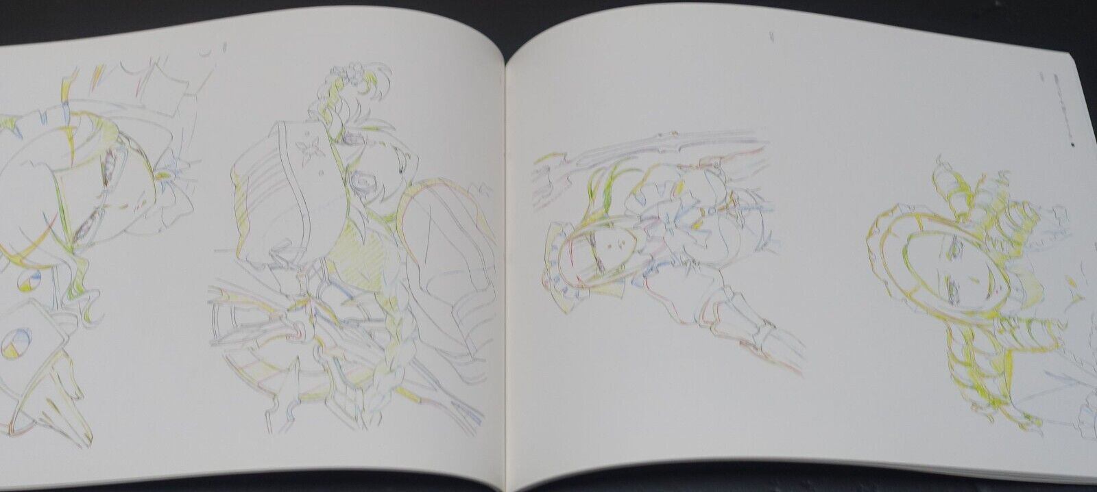 MAD HOUSE Animation Overlord 3 Story Board & Key Frame Art Book 