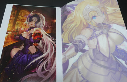 Coffee Shinshi no Heya lack Fate FGO Fan Art Book FlagMents Order 3 Set 