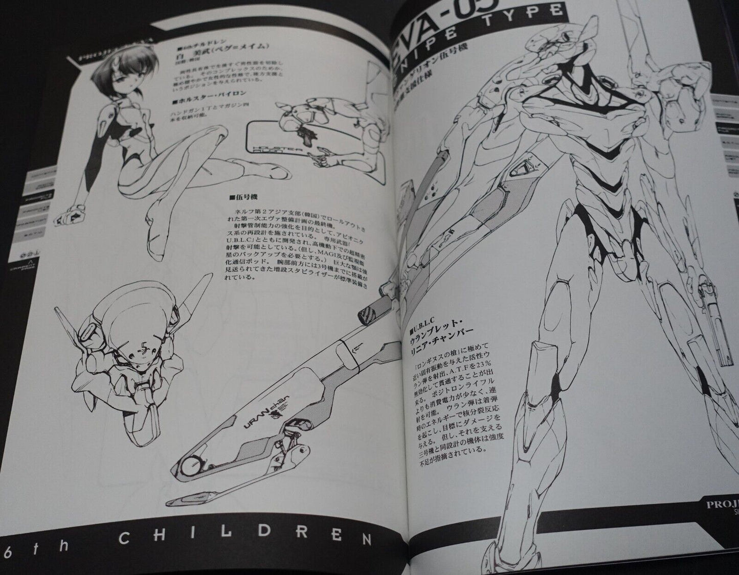 Chocolate Shop Choco Evangelion Mechanic Design Fan Art Book EVA FIX 