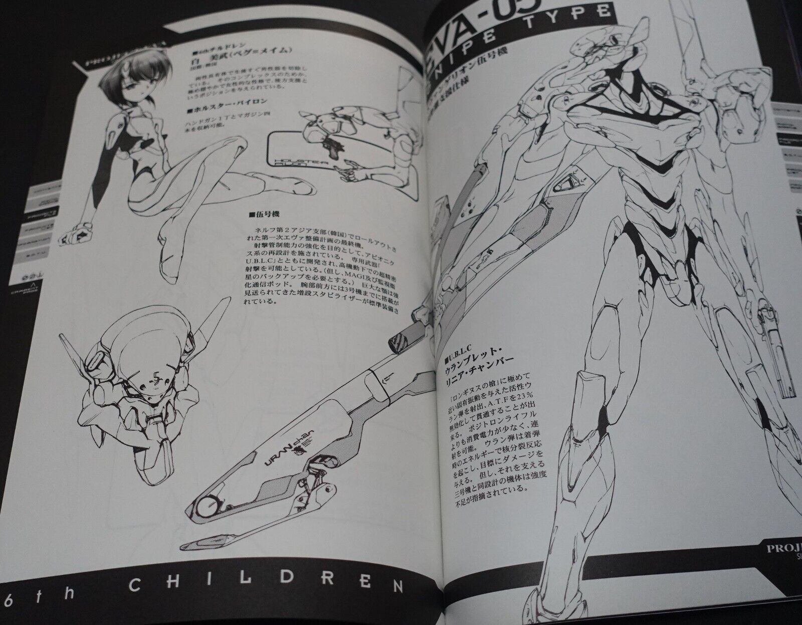 Chocolate Shop Choco Evangelion Mechanic Design Fan Art Book EVA FIX 