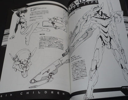 Chocolate Shop Choco Evangelion Mechanic Design Fan Art Book EVA FIX 