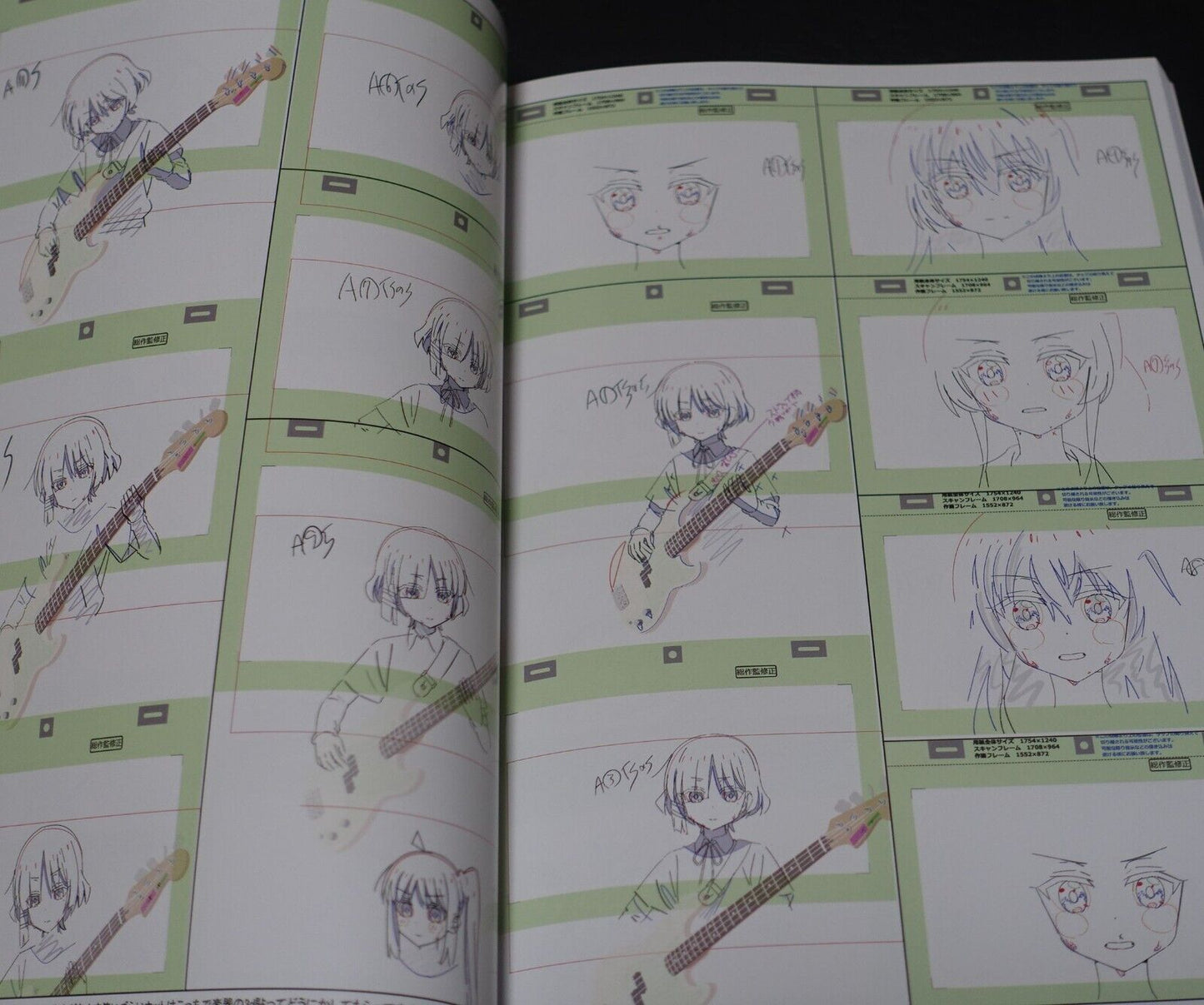 Kerorira Bocchi the Rock! Drawing Director Revision Art Work Book C102 