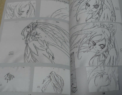 Takeshi Morita Animation Key Frame Art Book Precure Saint Seiya etc 
