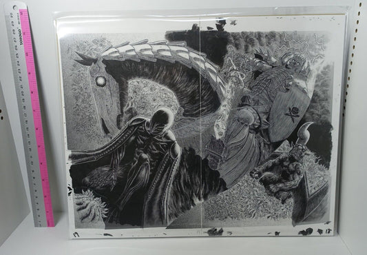 BERSERK Exhibition Event Item Reproduction of Original Picture 