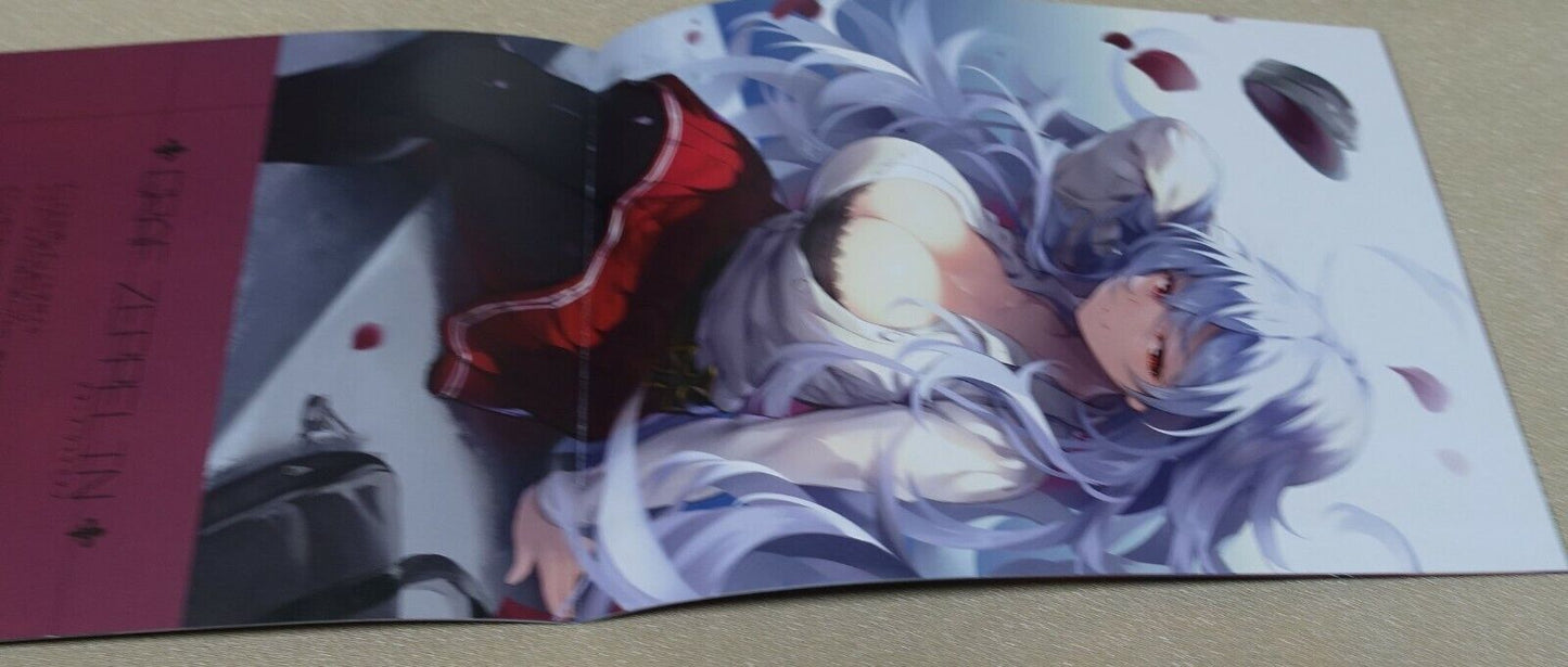 Tegone Spike Azur Lane Color Fan Art Book School Lane IRON BLOOD 