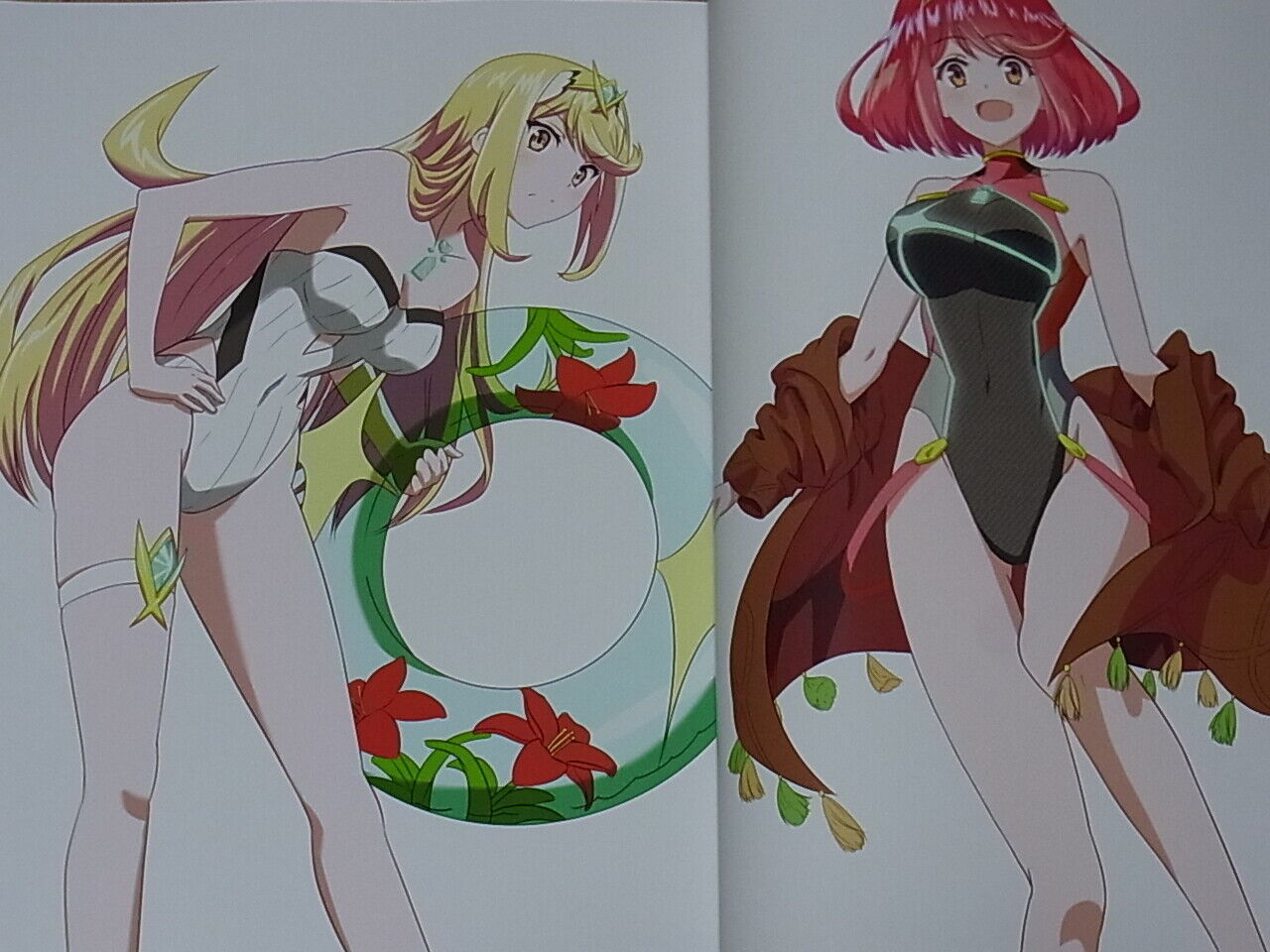 Kagemiya Xenoblade2 Blades Suim Suit Color Fan Art Book ShaDraw C96 