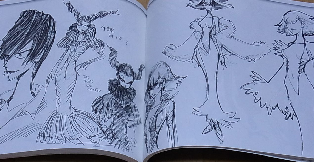 THE ART OF KLK Vol.2 Kill la Kill Design art Doujinshi Book 148page RARE C87 