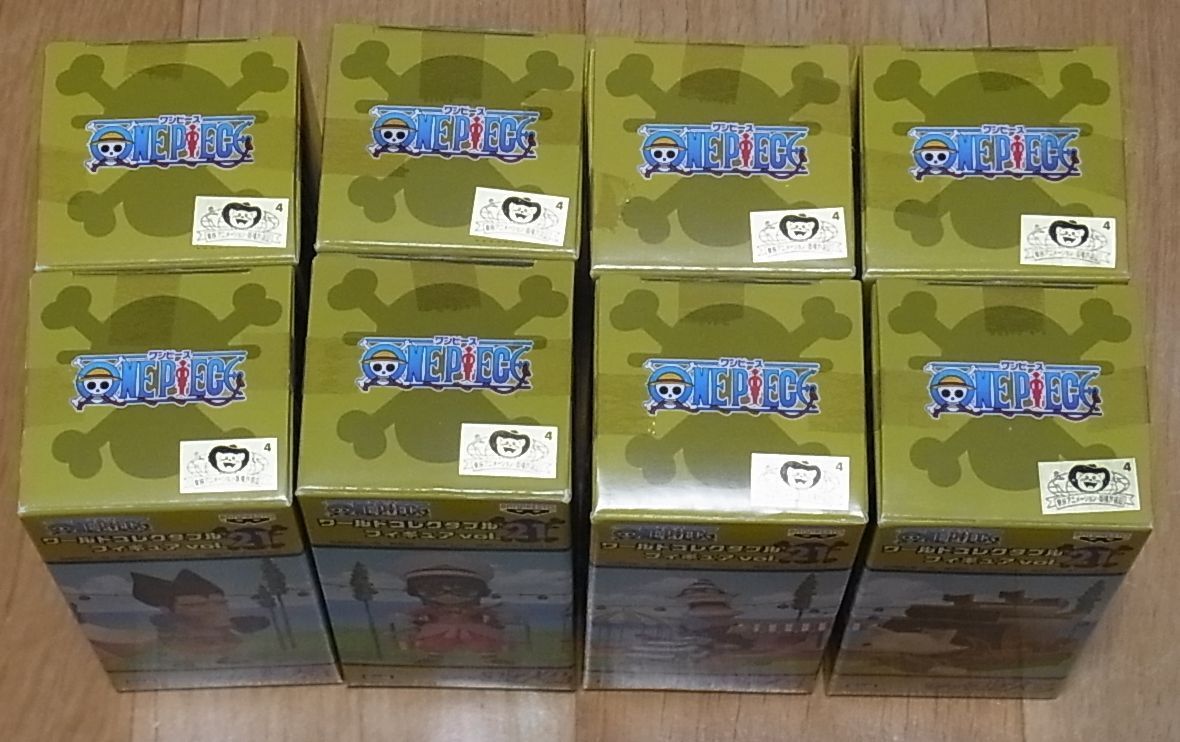 ONE PIECE WORLD COLLECTABLE FIGURE Vol.21 COMPLETE SET 