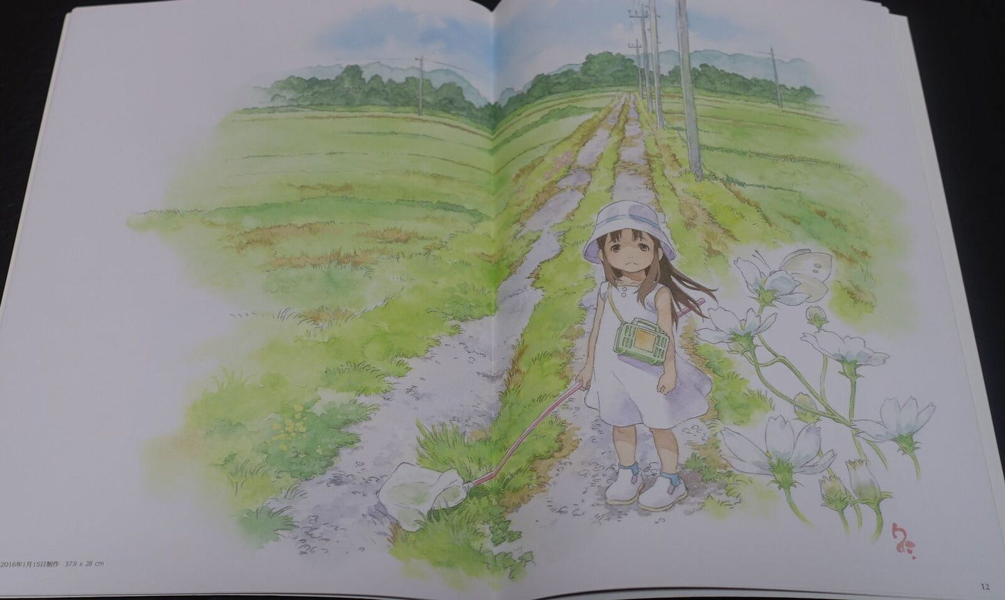 Kunihiko Tanaka Art Work Book Chitose Ashioto & Art Sheet 