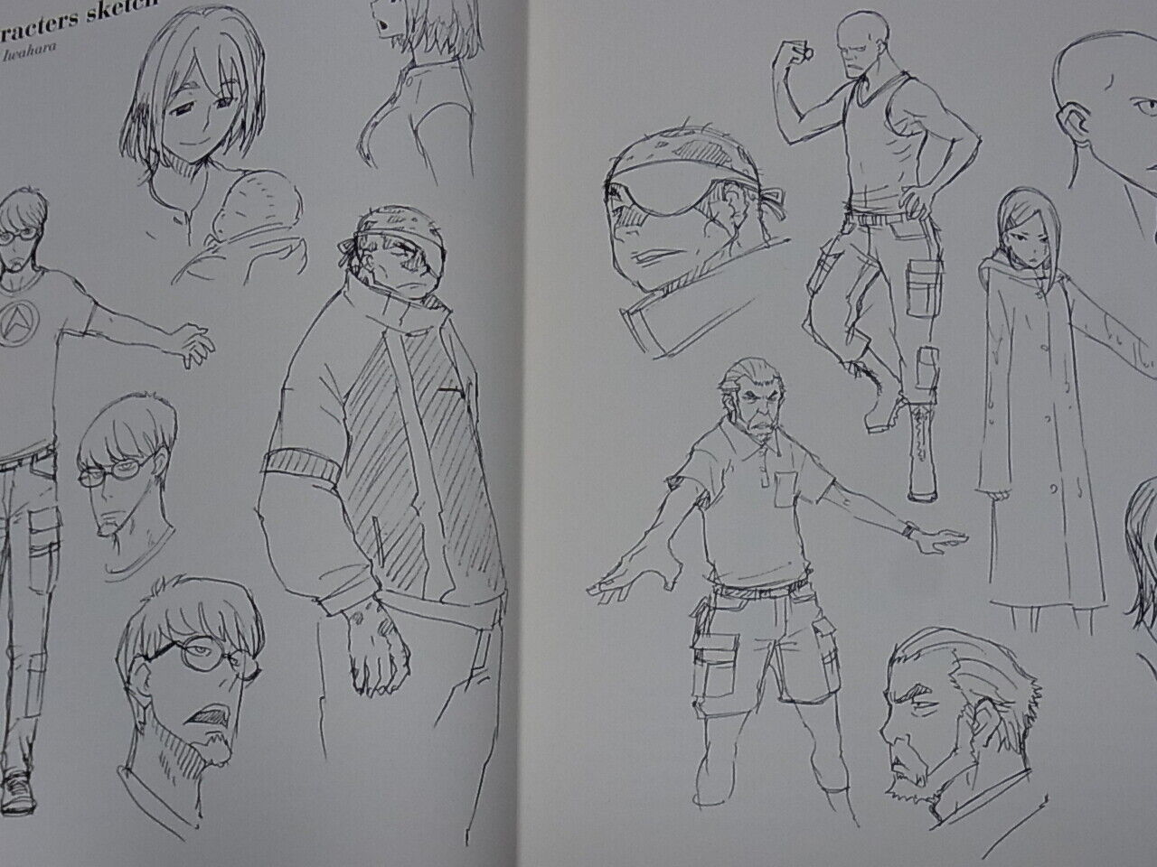 DARKER THAN BLACK Gemini of the Meteor ART WORK BOOK 6 