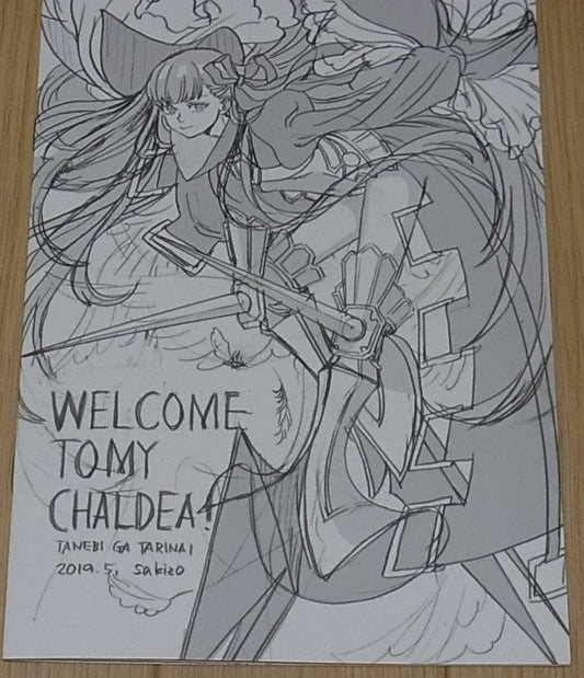 Sakizo Fate FGO Rough Fan Art Biij WELCOME TO MY CHALDEA! 