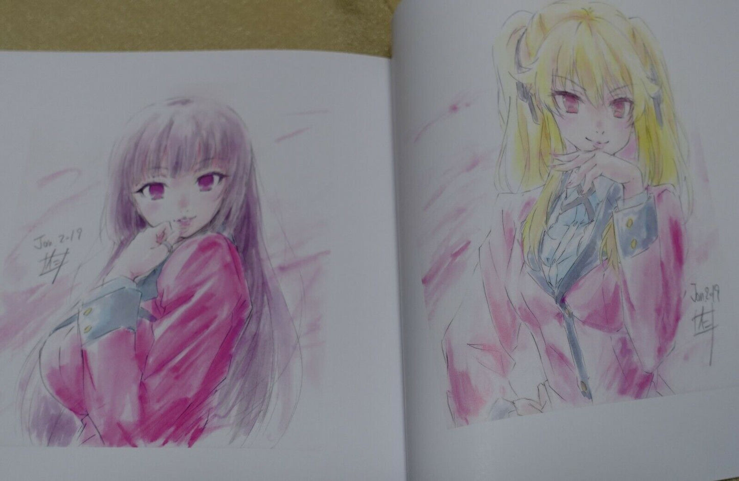 Nii Manabu Animation Character Art Book AD 2018-2019 Sound! Euphonium etc 