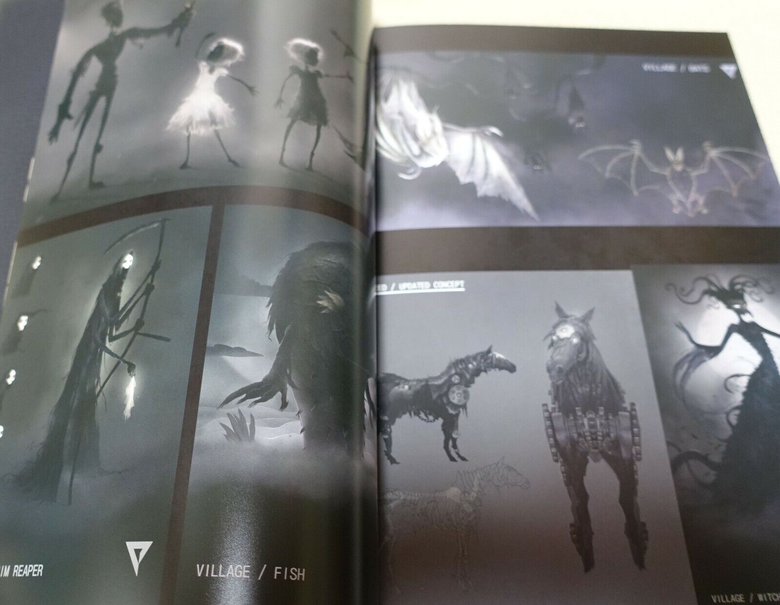 RESIDENT EVIL 8 VIL.I.AGE Visual Art Book BIOHAZARD VILLAGE 