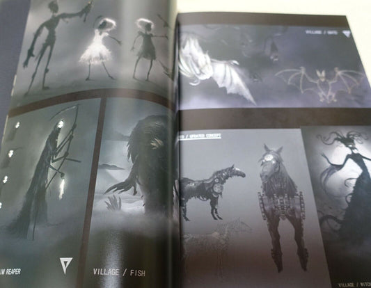 RESIDENT EVIL 8 VIL.I.AGE Visual Art Book BIOHAZARD VILLAGE 