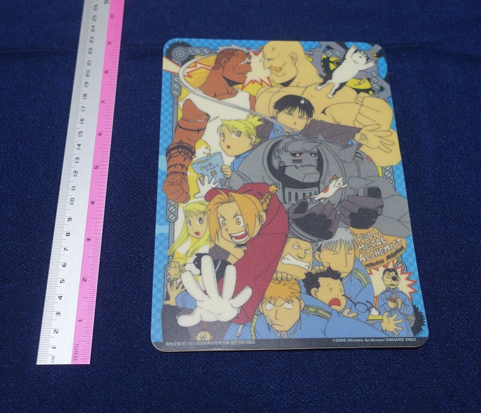 Fullmetal Alchemist Hromu Arakawa Art Mouse Pad 