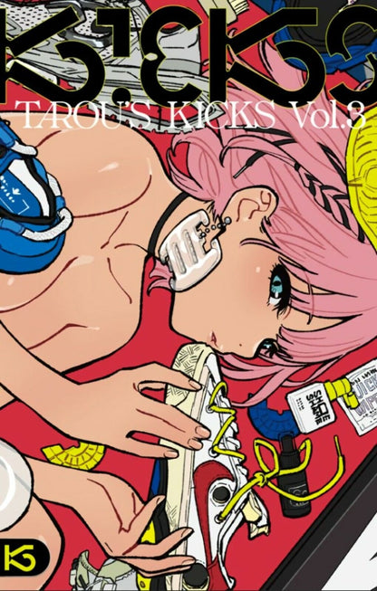 C99 atmosphere tarou2 Sneaker & Girls Color Art Book TAROU'S KICKS 1-3 