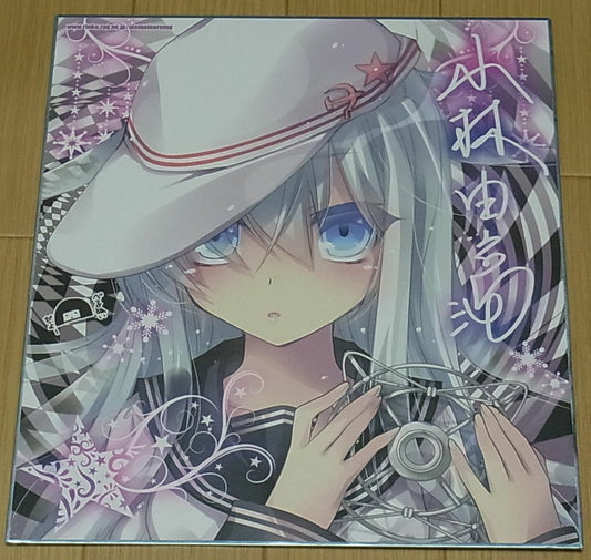 Yuta Komura Kantai Collection Kancolle Print Fan Art Shikishi Board Hibkiki 