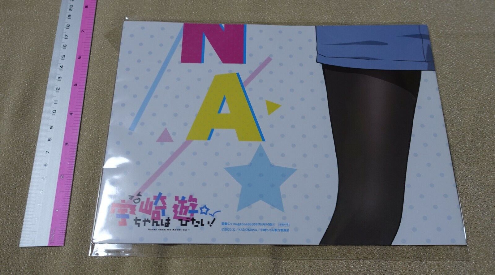 Uzaki-chan Wants to Hang Out! Asobitai 72 x 51 cm Folded Poster 