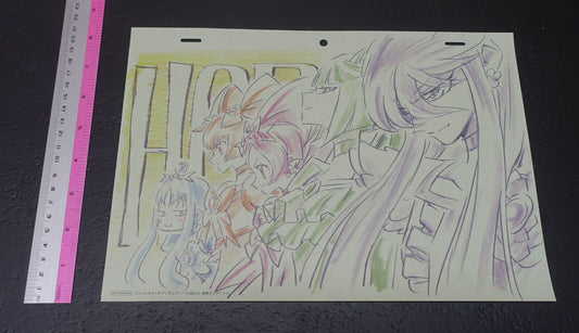 Umakoshi Yoshihiko Print Illustration Art Sheet Heart Catch Precure 