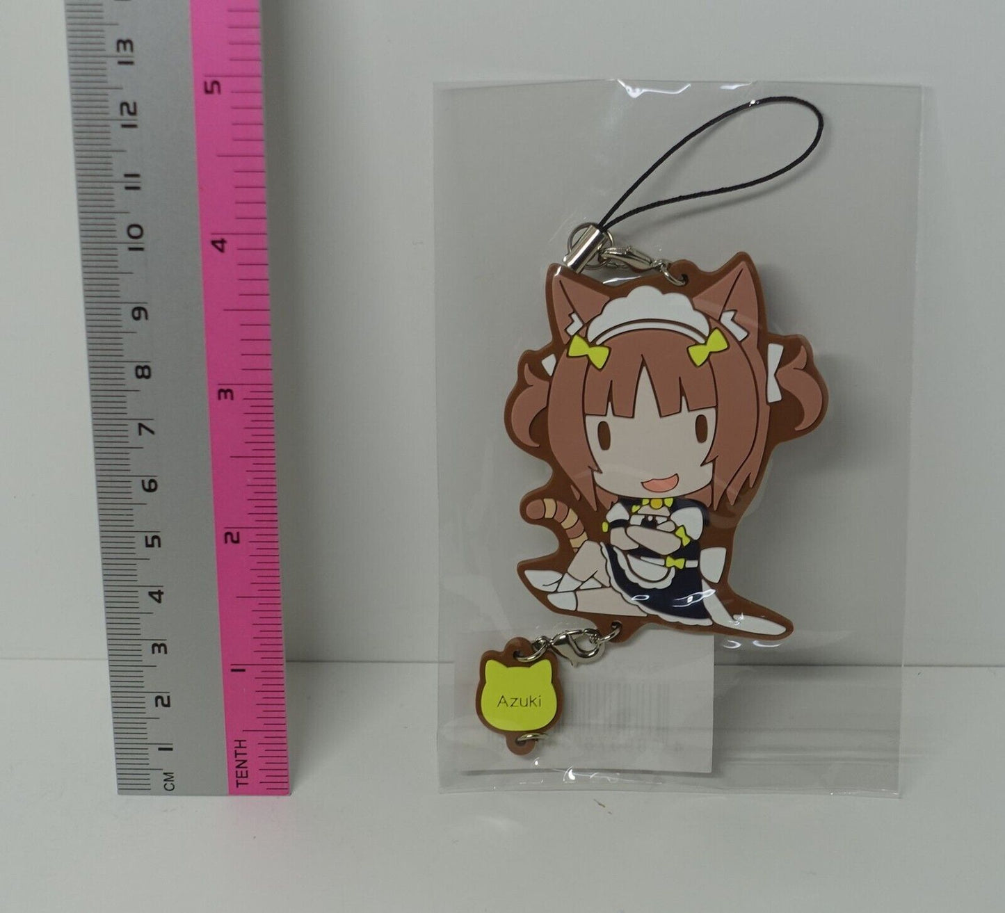 NEKO WORKs Nekopara Rubber Strap Azuki 