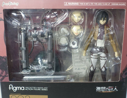 3-7 days Max Factory Attack on Titan figma Action Figure MIKASA ACKERMAN 