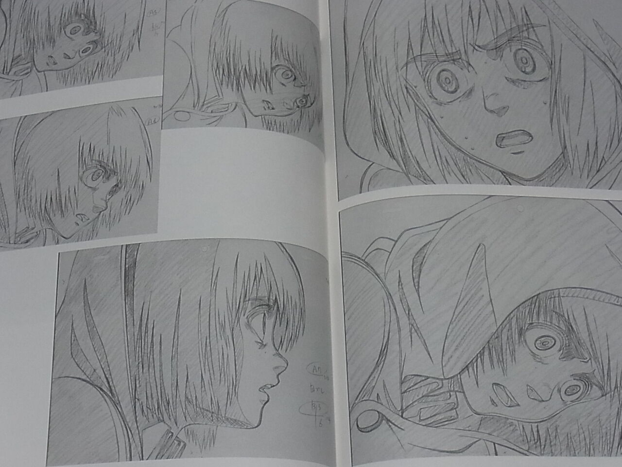 U.G.E connection ATTACN ON TITAN DANGANRONPA Key Frame Art Book 