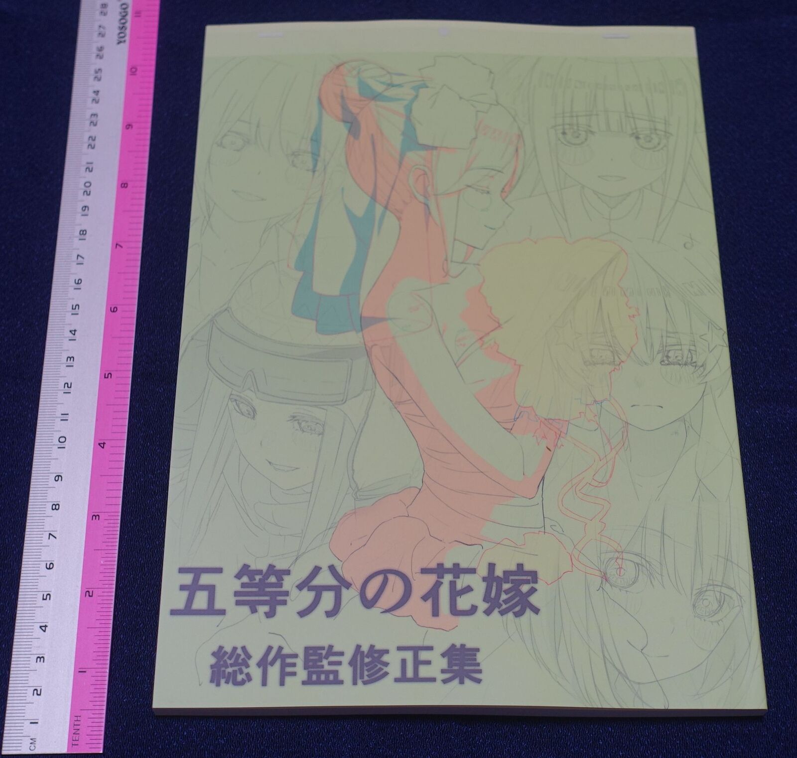 The Quintessential Quintuplets Animation Director Key Frame Revision Work Book 