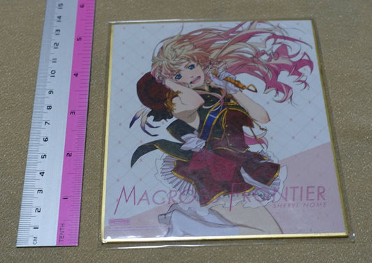 MACROSS HEROINES Print Shikishi Art Board Sheryl Nome B 