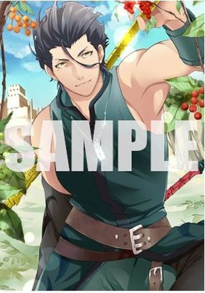 Type-Moon Fate Grand Order FGO B2 Size Tapestry No.29 Diarmuid Ua Duibhne 