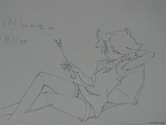 Yoh Yoshinari Little Witch Academia Print Material Art 3 piece Set Amanda 