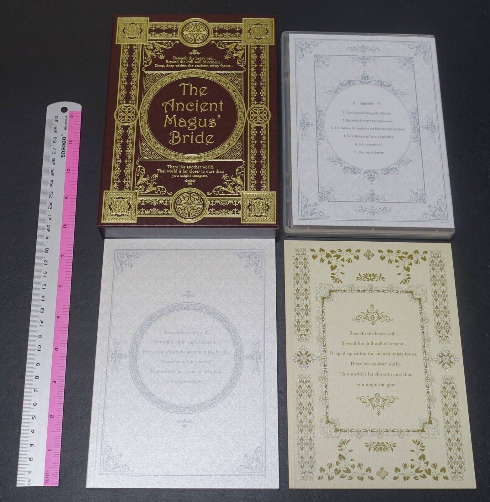The Ancient Magus Bride Mahou Tsukai no Yome Blu-ray Limited Edition Vol.1-4 