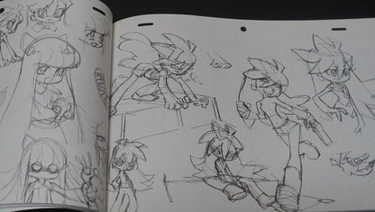 THE ART OF YOH YOSHINARI ROUGH SKETCHES ART BOOK 312page C90 
