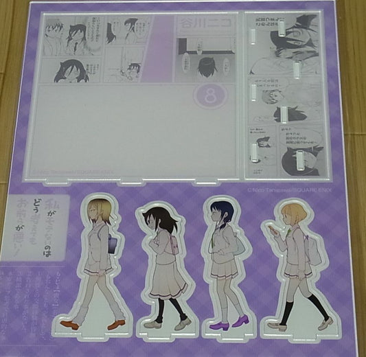 No Matter How I... Watamote Exhibition Event Comic Vol.8 Diorama Stand Figure 