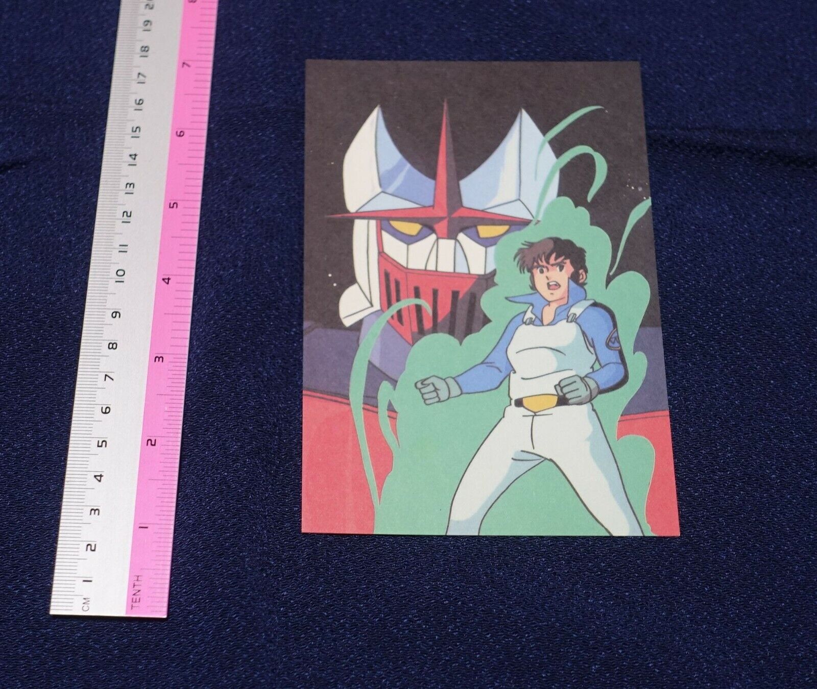 Post Card From Japanese Old Animation Magazine Psycho Armor Govarian 