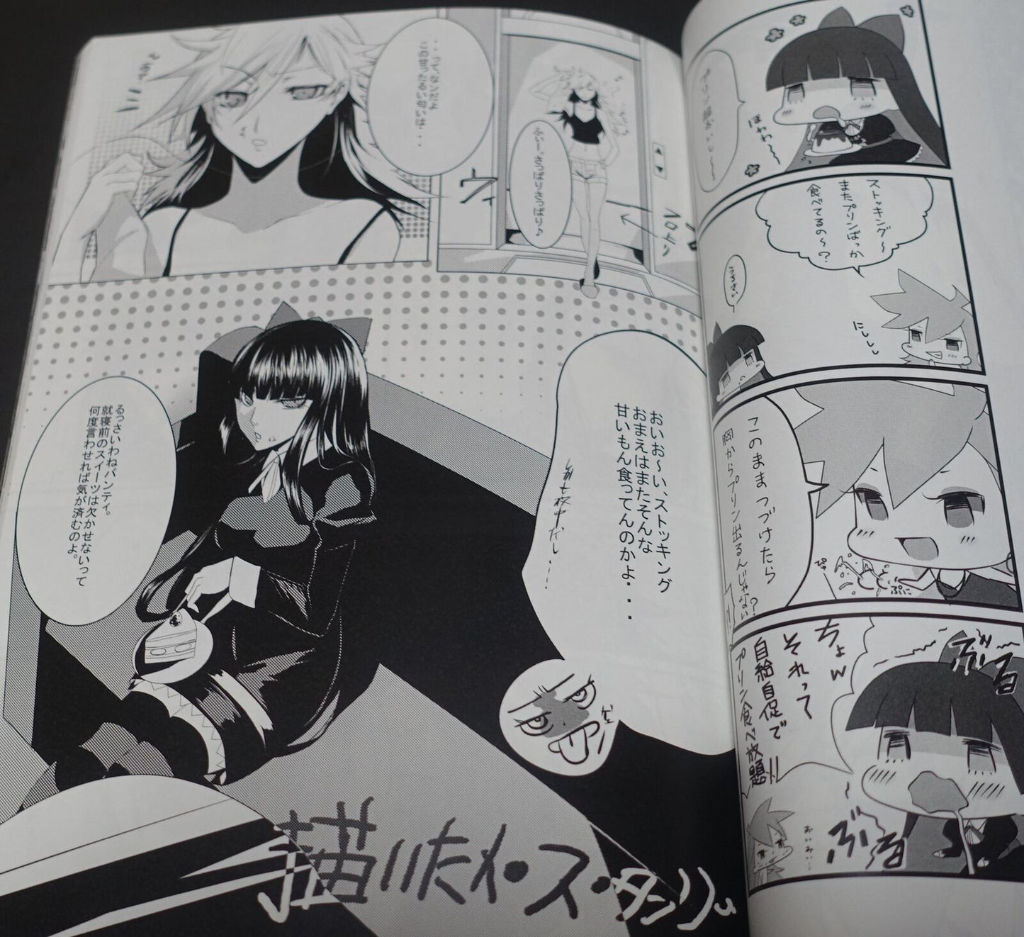 Panty and Stocking Fan Made Anthology Comic Kuiaratamena! 