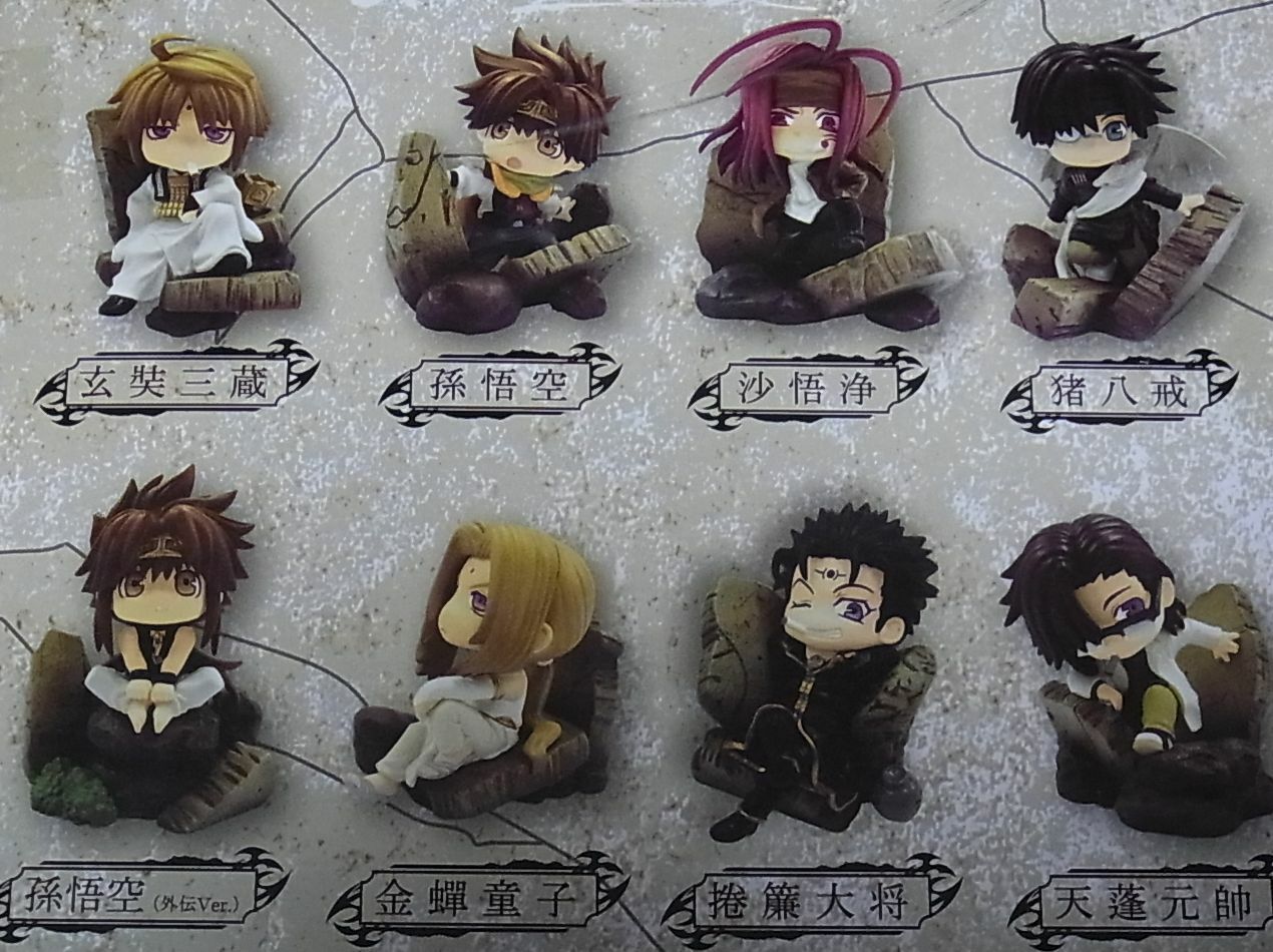 Colorfull Collection DX Gensomaden Saiyuuki Reload Series 8pcs Set PVC Figure 