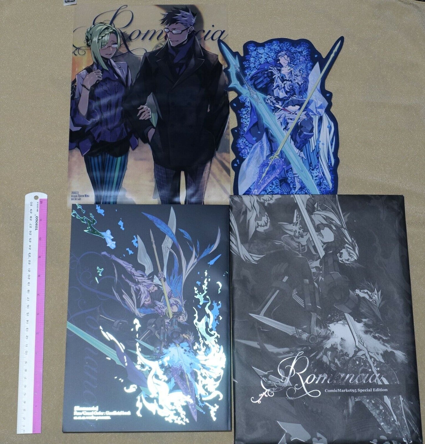 Shirow Miwa Fate FGO Fan Art Book Romancia C95 & C97 Special Edition Set 