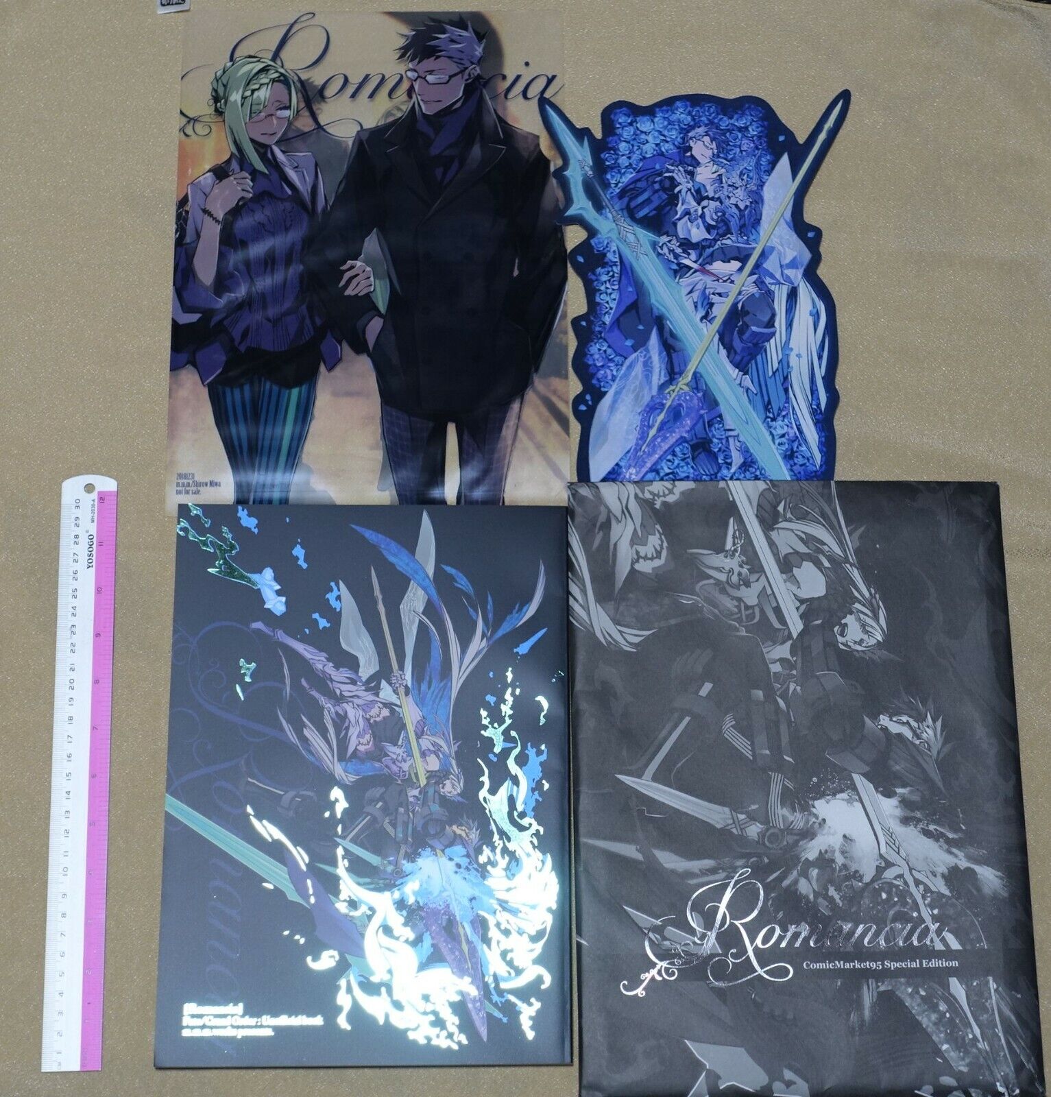 Shirow Miwa Fate FGO Fan Art Book Romancia C95 & C97 Special Edition Set 