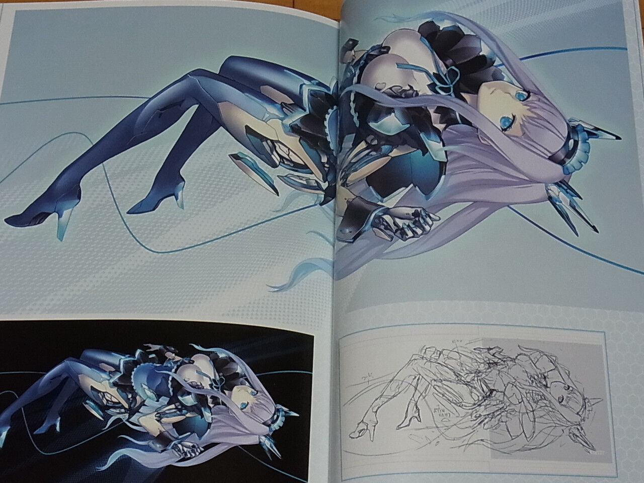 Nagiryou Illustration Art Book MAXIMUM DoDonpachi Designer's Art book RARE 