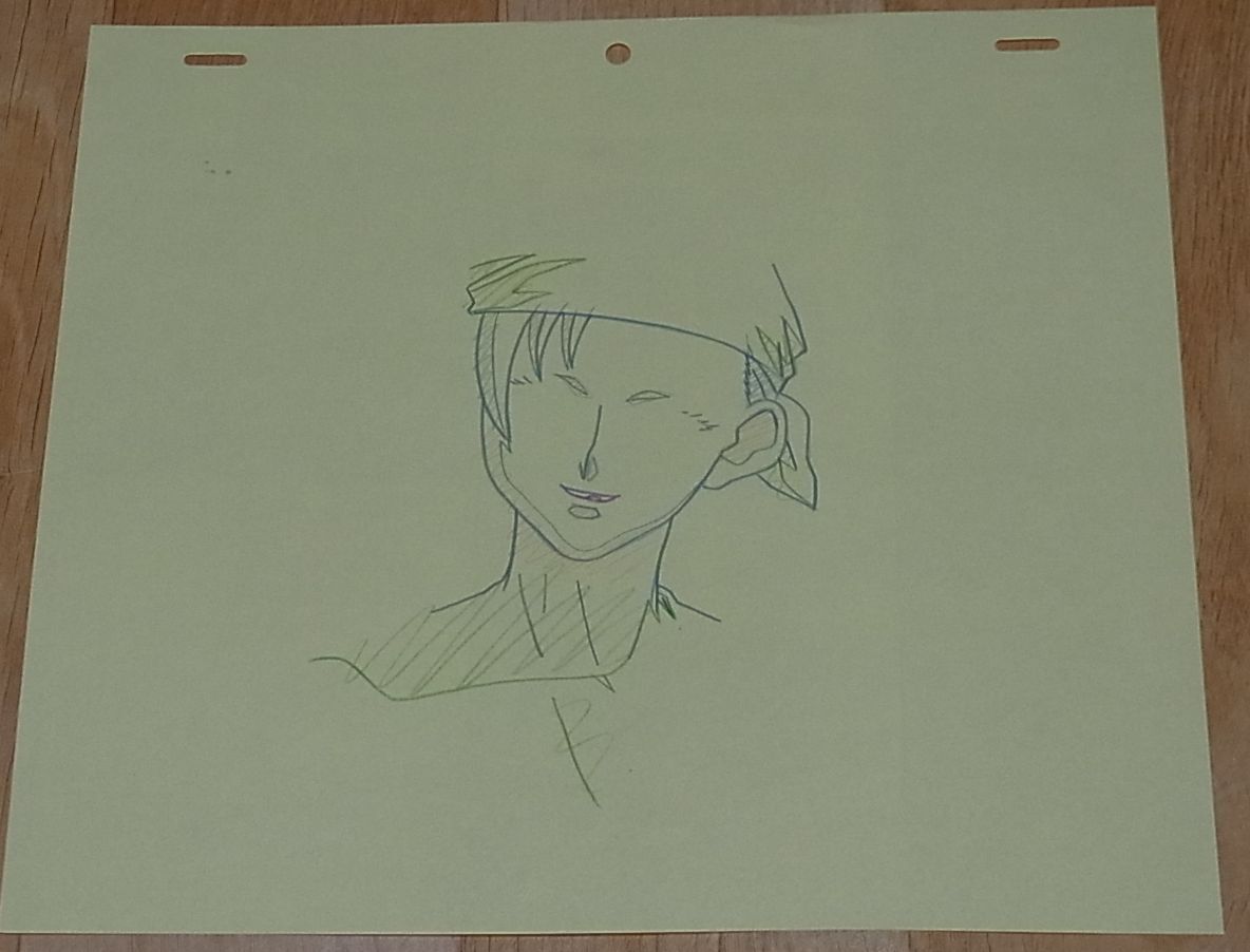 Raw Key Frame & Between Frame Art 8 piece set Tenchi Muyo GXP Airi A Japanese A 