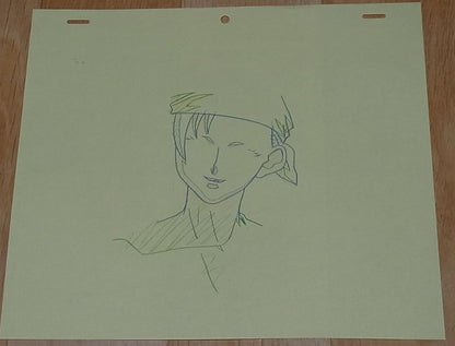 Raw Key Frame & Between Frame Art 8 piece set Tenchi Muyo GXP Airi A Japanese A 