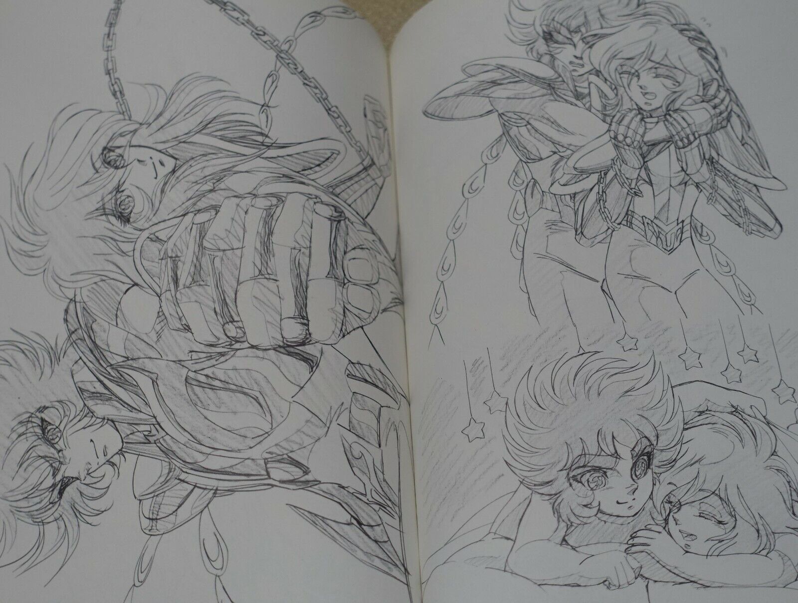 Outer Space Noshino Saint Seiya Fan Art Book outerspace 2 Knights of the Zodiac 