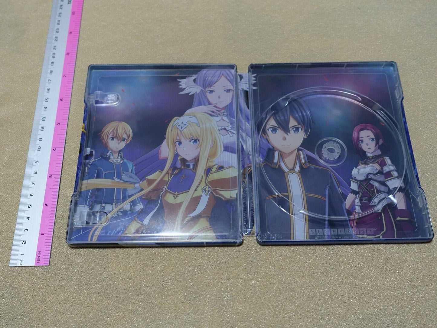 SWORD ART ONLINE SAO Alicization Lycoris STEELBOOK STEEL CASE 