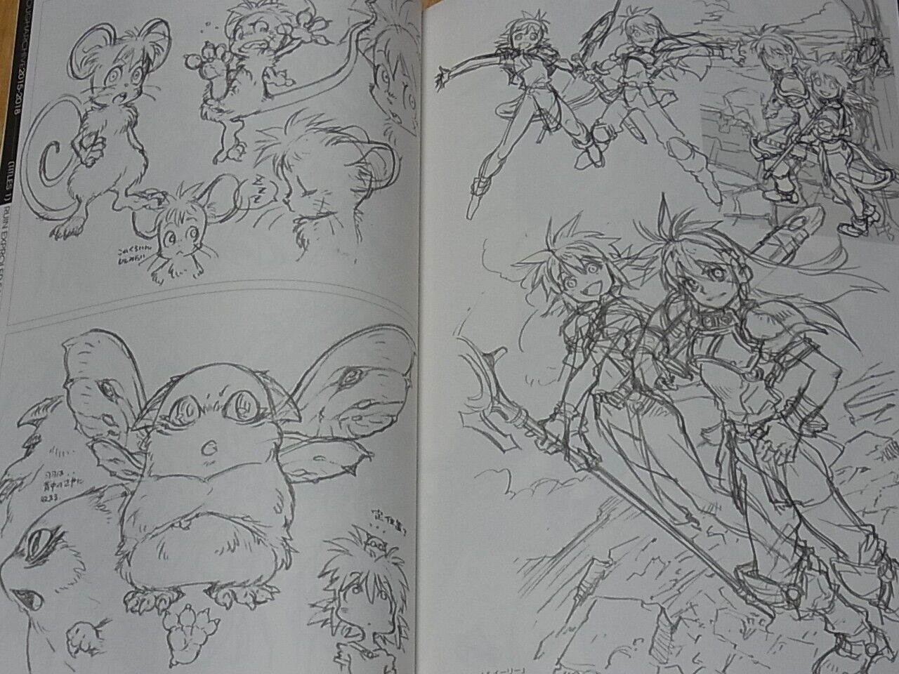 Kunihiko Tanaka Rough Illustration Art Book Rough ARCHIVE 2015-2018 104page 
