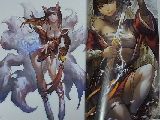 Krenz Color Illustration Art Book Krenz's Artwork 2004-2013 136page 