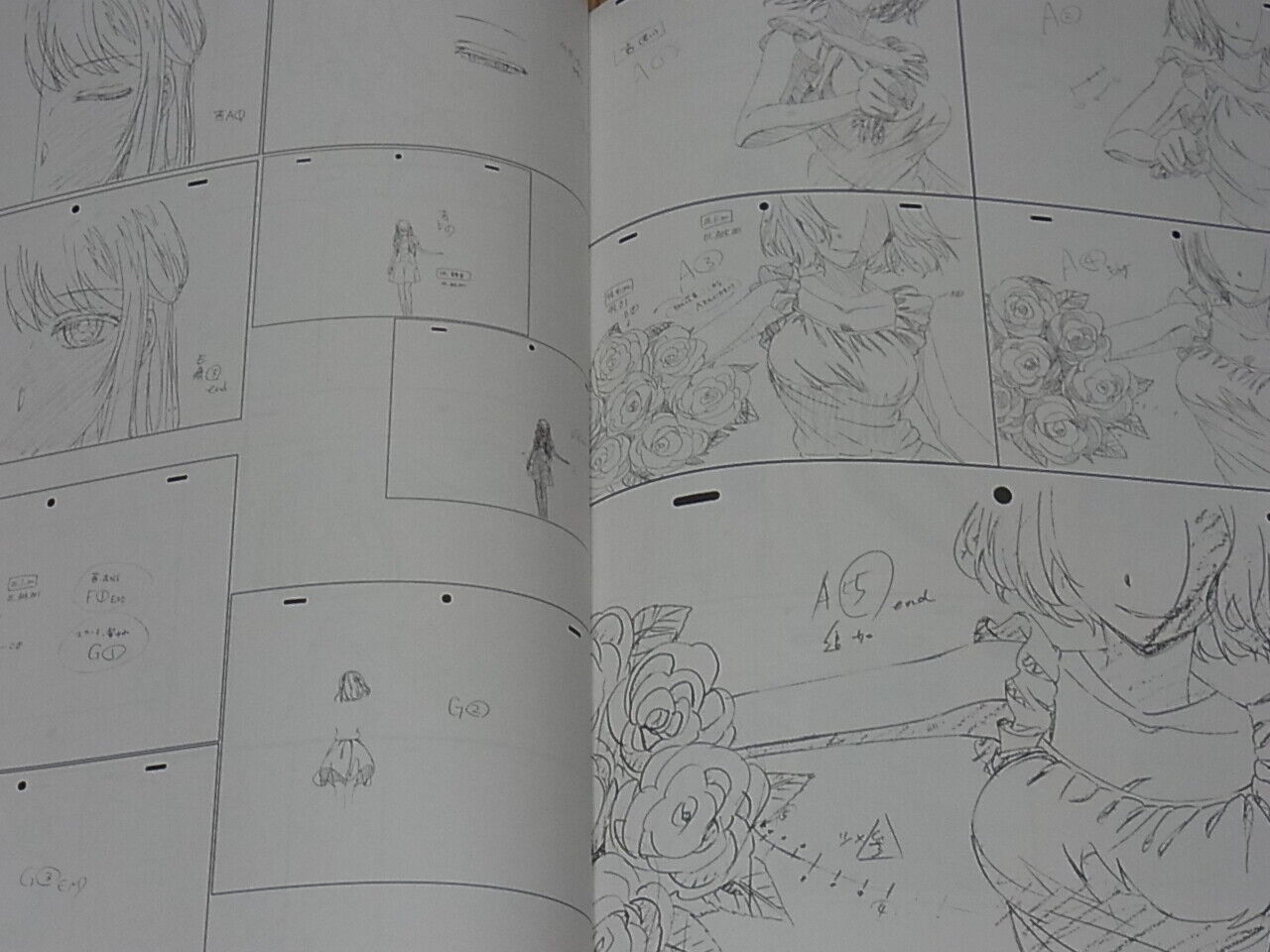 Scum's Wish Kuzu no Honkai Animation Staff Illustration & Key Frame Art Book 