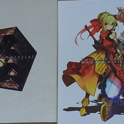 TYPE-MOON Fate EXTRA material Limited Version Arco Wada 226 & 50 page 