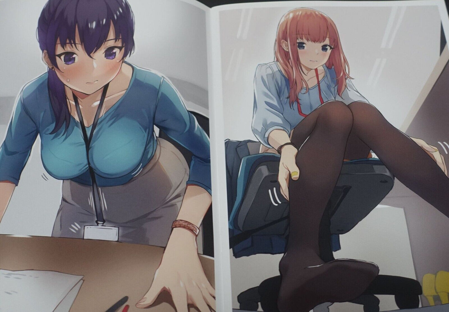 Doushima Shobo Original Girls in Office Color Art Book 