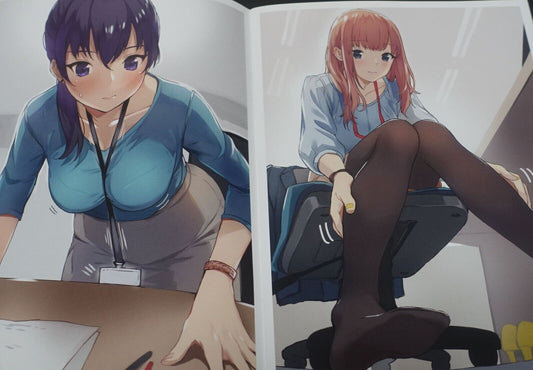 Doushima Shobo Original Girls in Office Color Art Book 